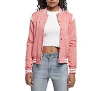 Urban Classics Women's Ladies Inset College Sweat Jacket Varsity