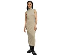 Urban Classics Women's Ladies Knitted Eco Viscose Turtleneck Dress, Wetsand, XL