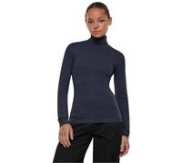 Urban Classics Women's Ladies Knitted Turtleneck Sweater Sweatshirt, Navy, XS