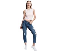 Urban Classics Women's Ladies Lace Up Cropped Top, Pink (Pink 185), S