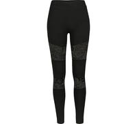 Urban Classics Women's Ladies Laces Inset Leggings, Black (Black 00007), XXXXXL