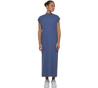 Urban Classics Women's Ladies Long Extended Shoulder Dress, Vintage Blue, XL