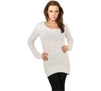 Urban Classics Women's Ladies Long Wideneck Sweater Sweatshirt, Offwhite, XXL