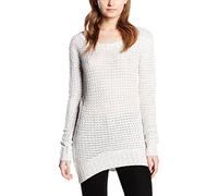 Urban Classics Women's Ladies Long Wideneck Sweater, Weiß (Offwhite 555), M