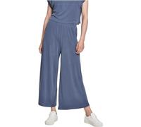 Urban Classics Women's Ladies Modal Culotte Pants, Vintage Blue, L