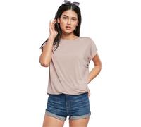 Urban Classics Modal Extended Shoulder Short Sleeve T-shirt Pink M Women