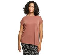Urban Classics Women's Ladies Modal Extended Shoulder Tee T-Shirt, Terracotta, XXL