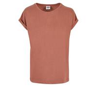 Urban Classics Women's Ladies Modal Extended Shoulder Tee T-Shirt, Terracotta, XXXL