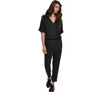 Urban Classics Women's Ladies Modal Jumpsuit,Black (Black 00007),L