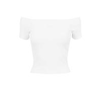 Urban Classics Women's Ladies Off Shoulder Rib Tee T-Shirt (Pack of 1)