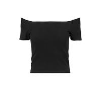 Urban Classics Women's Ladies Off Shoulder Rib Tee T-Shirt (Pack of 1)
