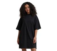 Urban Classics Women's Organic Heavy Oversized Tee Dress - Casual, Black, S
