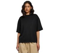 Urban Classics Women's Ladies Organic Heavy Slit Tee T-Shirt, Black, L