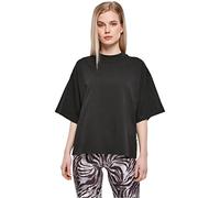 Urban Classics Women's Ladies Organic Heavy Tee T-Shirt, Black, M