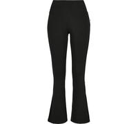 Urban Classics Organic Interlock Bootcut Leggings Black L Women