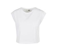 Urban Classics Women's Ladies Organic Short Tee 2-Pack T-Shirt, Black+White, XXXXXL