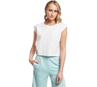 Urban Classics Women's Ladies Organic Short Tee T-Shirt, White, Large