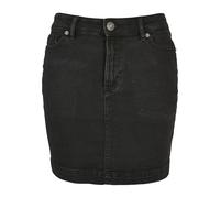 Urban Classics Organic Stretch High Waist Short Skirt Black 33 Woman