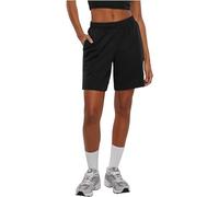 Urban Classics Women's Ladies Organic Terry Bermuda Pants Shorts, Black, M