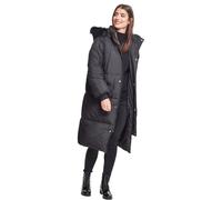 Urban Classics Women's Ladies Oversize Faux Fur Puffer Coat Jacket,Black (Blk/Blk 00017),4XL