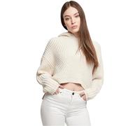 Urban Classics Women's Ladies Oversized Hoody Sweater Hooded Sweatshirt, whitesand, 5XL