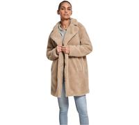Urban Classics Women's Ladies Oversized Sherpa Coat, Beige (Sand 00208), X-Small