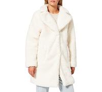 Urban Classics Women's Ladies Oversized Sherpa Coat Jacket, whitesand, S
