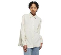 Urban Classics Women's Ladies Oversized Twill Shirt, Sand, XL