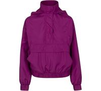 Urban Classics Women's Ladies Panel Pull Over Jacket, Purple (Viola 01725), S