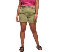 Urban Classics - Ladies Paperbag Khaki - Shorts - green - W27 - 100% Cotton W27