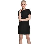Urban Classics Women's Ladies Polo Dress , Black (Black 00007), XL