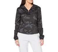 Urban Classics Women's Ladies Pull Over Jacket, Dark camo, XS