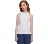Urban Classics Women's Ladies Racer Back Rib Top Undershirt, White, XXXL