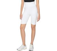 Urban Classics Women's Ladies Radler-Hose High Waist Cycle Shorts, Black/White, L