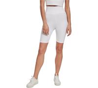 Urban Classics Women's Ladies Radler-Hose High Waist Cycle Shorts, White, XXL