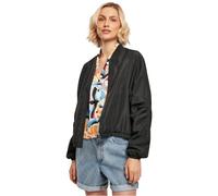 Urban Classics Women's Ladies Recycled Batwing Bomber Jacket, Black, 5X-Large