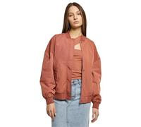 Urban Classics Women's Ladies Recycled Oversized Light Bomber Jacket Jacket, Terracotta,