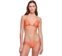 Urban Classics Women's Ladies Recycled Triangle Bikini, Vintageorange, XS