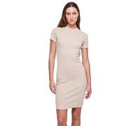 Urban Classics Short Sleeve Short Dress Beige 2XL Women