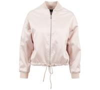 Urban Classics Women's Ladies Satin Kimono Blouson Jacket, Multicoloured (Light Pink 760), XS