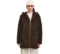 Urban Classics Women's Ladies Sherpa Jacket, Brown, M, brown, M