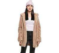 Urban Classics Women's Ladies Sherpa Jacket Jacket, softtaupe, 5XL