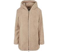 Urban Classics Women's Ladies Sherpa Jacket, softtaupe, L
