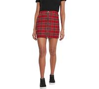 Urban Classics Ladies Short Checker Skirt Short skirt red black M