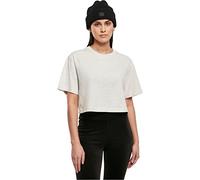 Urban Classics Women's Ladies Short Oversize Tee T-Shirt, Lightgrey, M