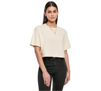 Urban Classics Women's Ladies Short Oversize Tee T-Shirt, whitesand, XS