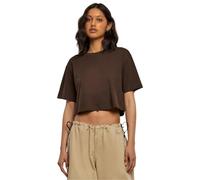 Urban Classics Women's Ladies Short Oversized Tee T-Shirt, Brown, S