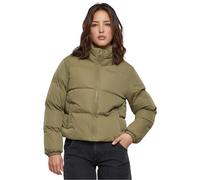 Urban Classics Women's Ladies Short Peached Puffer Jacket, Tiniolive, 4XL