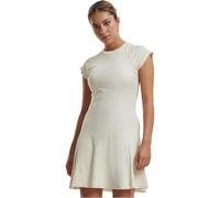 Urban Classics Women's Ladies Skater Rib Dress, Whitesand, XL