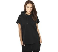 Urban Classics Ladies Sleeveless Jersey Hoody T-Shirt black XXL